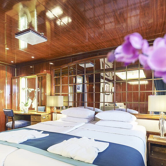 Die Premium Suite an Bord Die Premium Suite an Bord