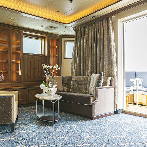 Blick in die Eigner Suite Blick in die Eigner Suite